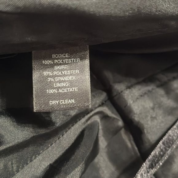 WHBM Strapless Pleated Mini Formal Dress Size 00 - Picture 7 of 7